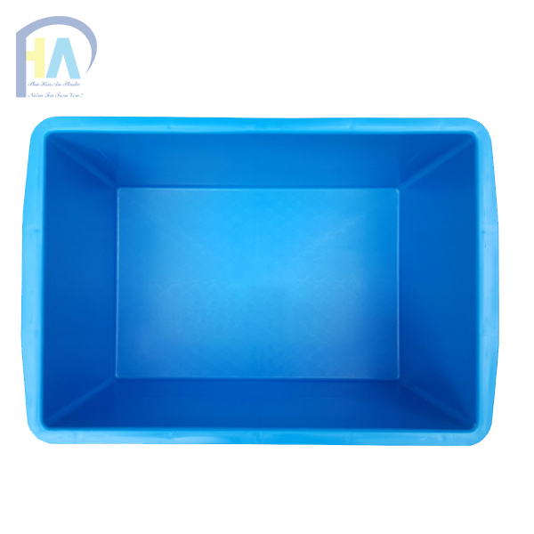 Thùng nhựa đặc B6 khoang đáy rộng