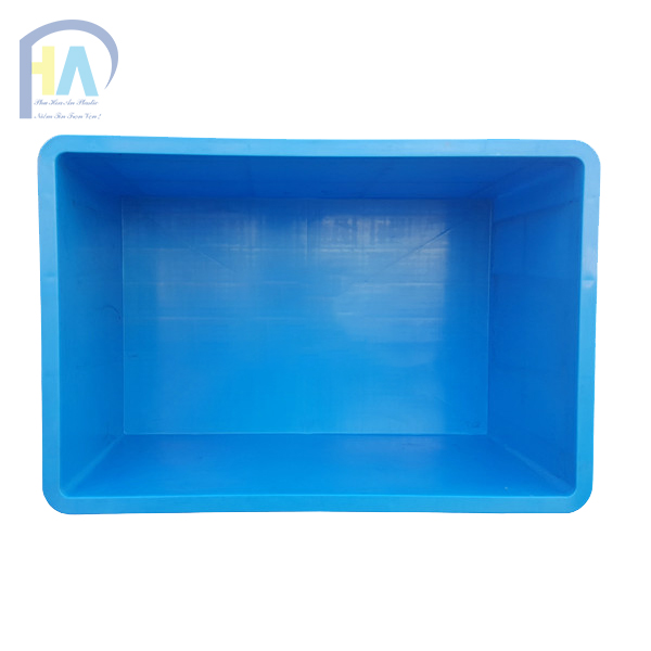 Thùng nhựa đặc B5 có khoang đáy rộng tiện dụng