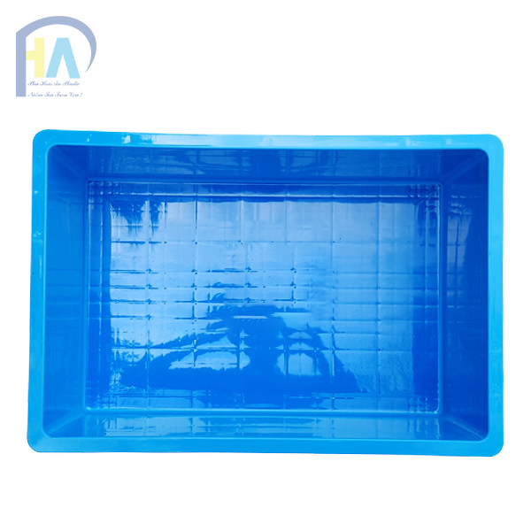 Thùng nhựa đặc B4 khoang đáy rộng tiện dụng