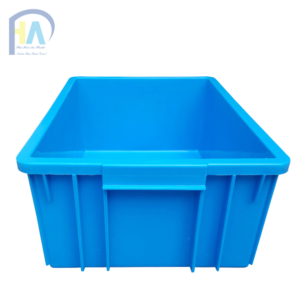 Thùng nhựa đặc B3 có quai xách tiện lợi