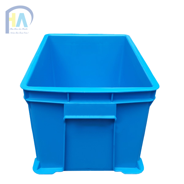 Thùng nhựa đặc B6 tay cầm chắc chắn