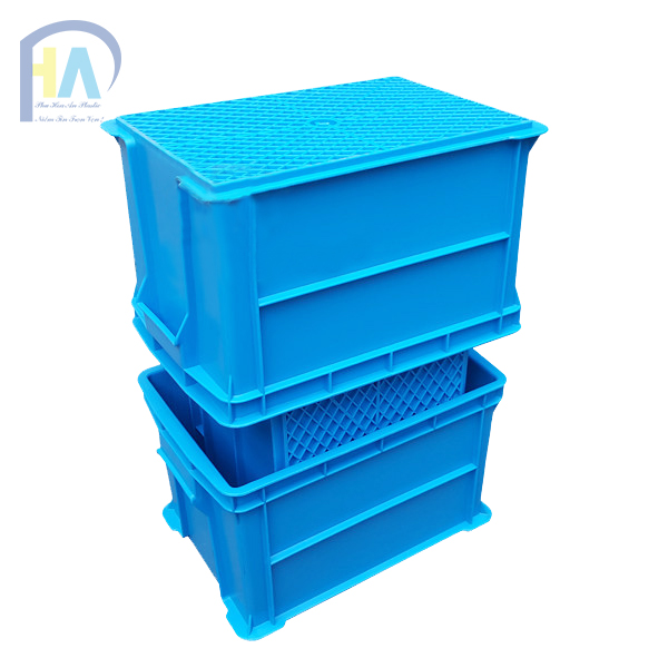Thùng nhựa đặc B6 dày dặn