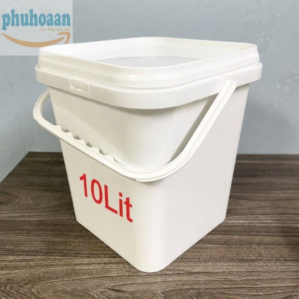 Vỏ thùng sơn vuông 10 lít