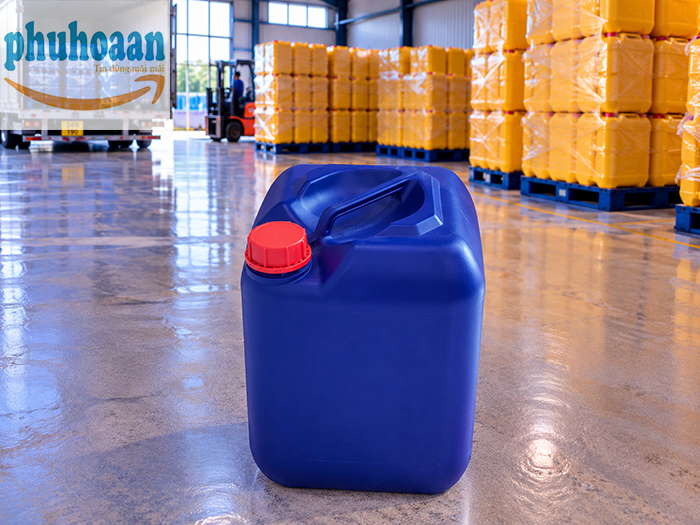 Can nhựa 20L vuông quai chéo giá rẻ