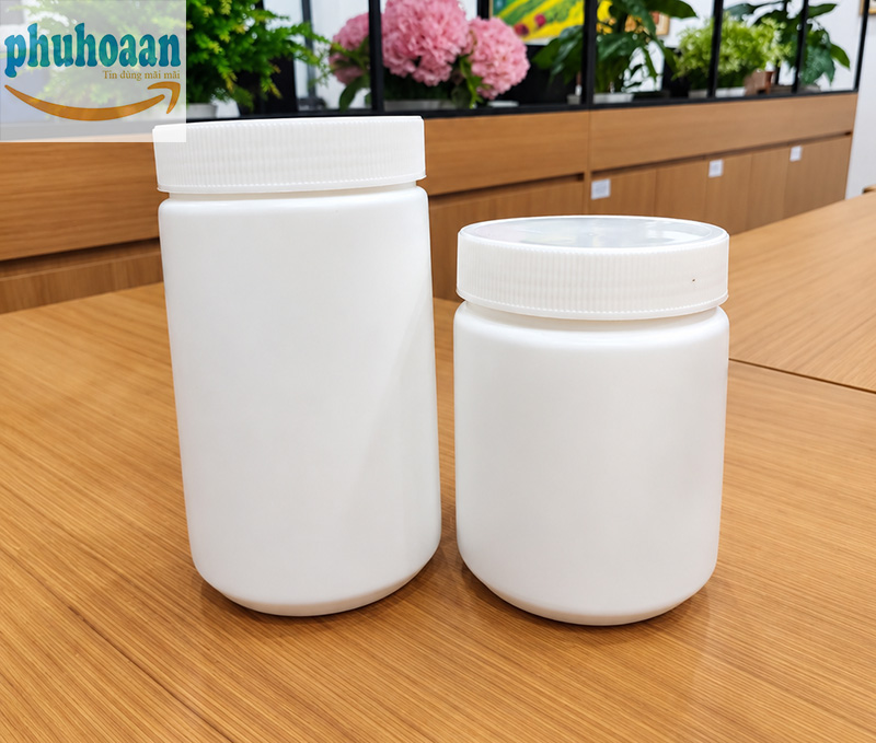 Hũ nhựa HDPE 500g giá rẻ tận nhà máy
