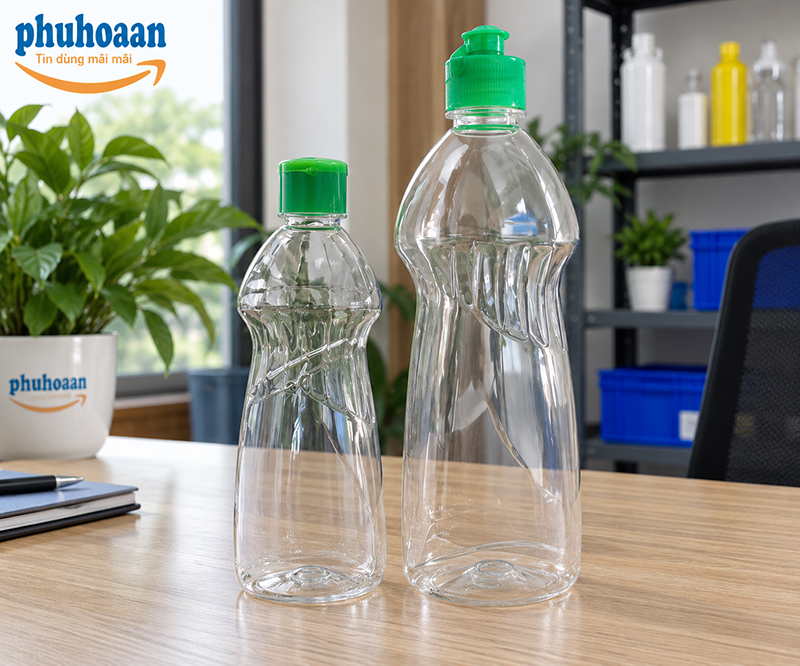 Nhà cung cấp chai nhựa đựng nước rửa chén uy tín tại Hà NỘi
